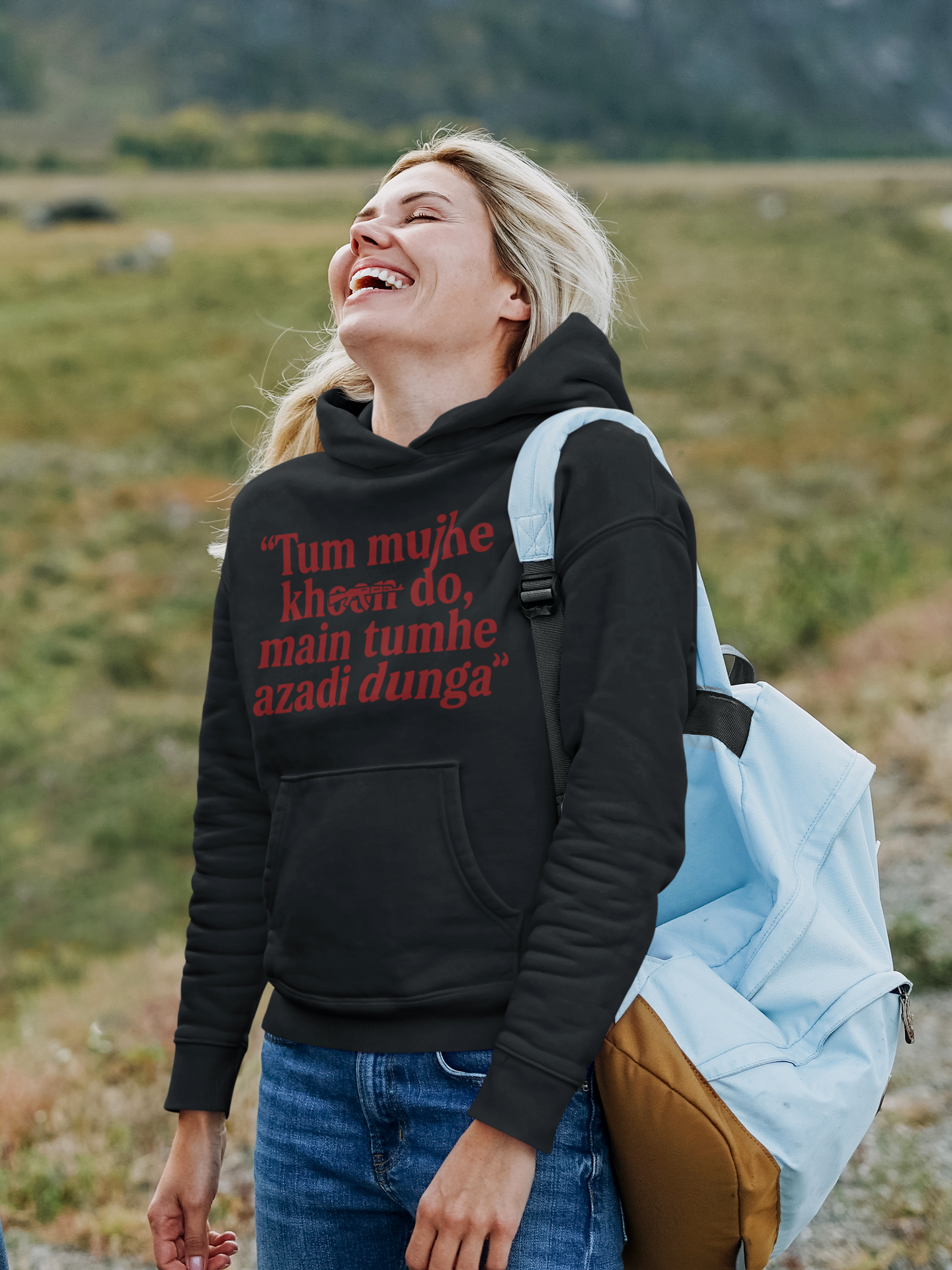 TUM MUJHE KHOON DO, MAIN TUMHE AZADI DUNGA